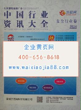 中國行業資訊大全安全行業卷